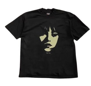 THE NO FACE print short sleeve T-shirt ユニセックス男女兼用