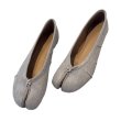 画像2: Women's Leather Tabi loafers ballerina flat ballet flat shoes 本革 足袋 タビ ローファー ミュール フラット バレエシューズ パンプス (2)