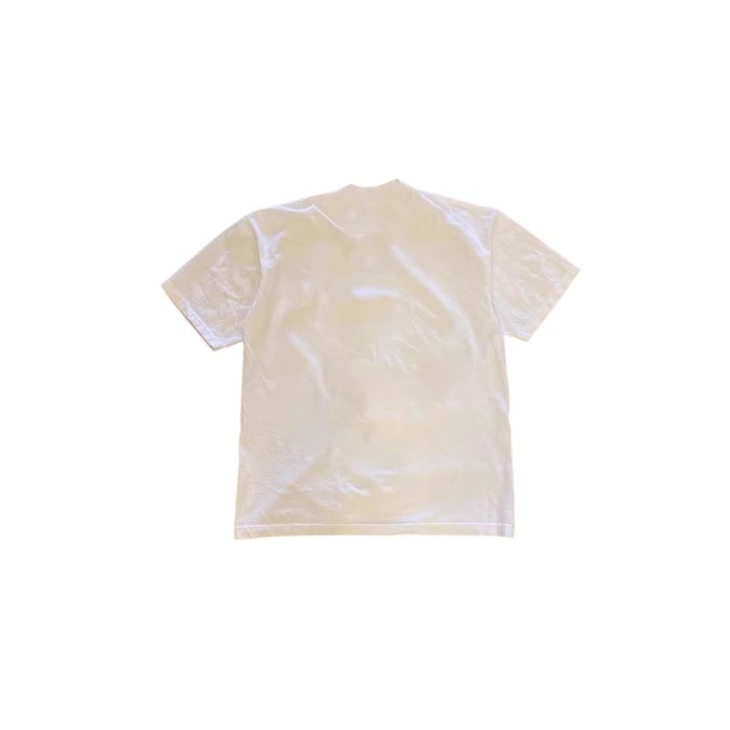 画像4: unisex  woman face Print Short Sleeve T-Shirt　ウーマンフェイスプリントラウンドネック Tシャツ ユニセックス 男女兼用 (4)