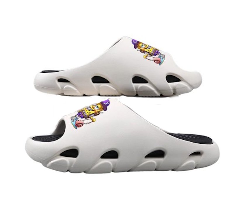 画像4: Unisex Spongebob Soft Sole Sandal Slippers, Kids' flip flops  Beach sandals  ユニセックス男女兼用 スポンジボブフリップフロップ  シャワー ビーチ サンダル (4)