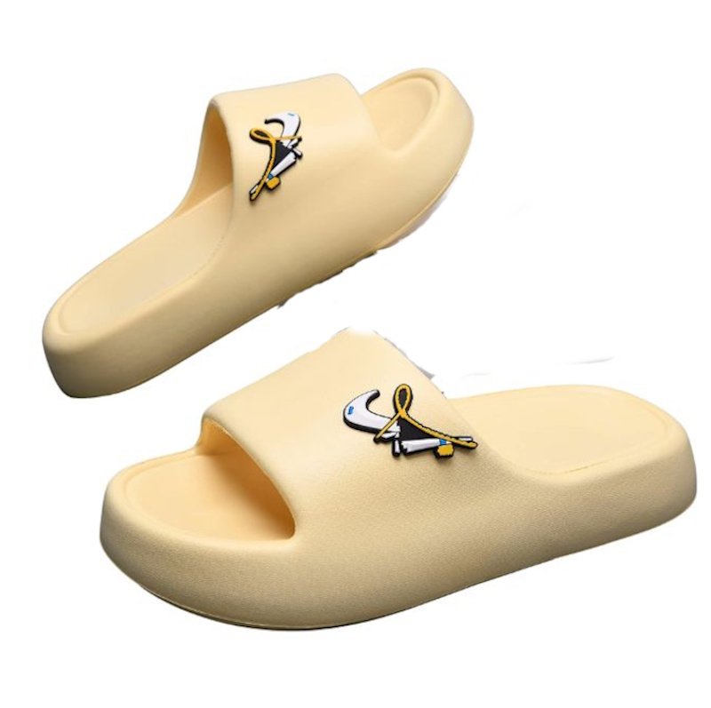 画像3: Unisex Broken Swoosh Soft Sole Sandal Slippers, Kids' flip flops  Beach sandals  ユニセックス男女兼用 ブロークンスオッシュフリップフロップ  シャワー ビーチ サンダルキッズ用サイズもあり (3)