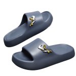 画像1: Unisex Broken Swoosh Soft Sole Sandal Slippers, Kids' flip flops  Beach sandals  ユニセックス男女兼用 ブロークンスオッシュフリップフロップ  シャワー ビーチ サンダルキッズ用サイズもあり (1)