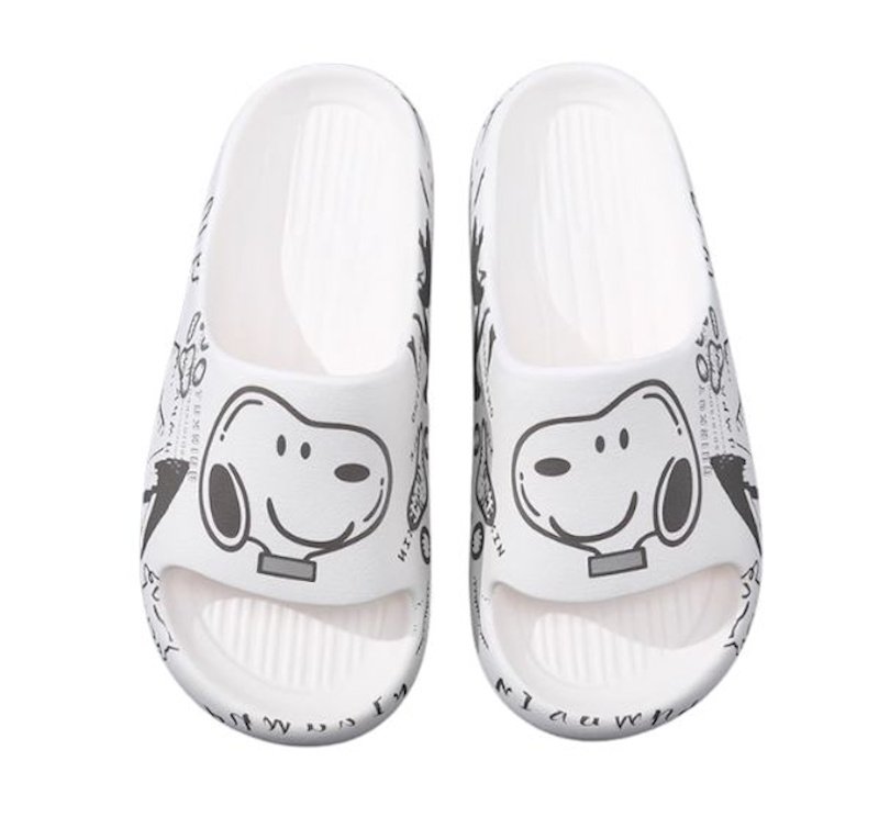 画像3: Unisex Snoopy & Landscapes Soft Sole Sandal Slippers  Beach sandals  ユニセックス男女兼用スヌーピー&スケッチ画フリップフロップ  シャワー ビーチ サンダル (3)