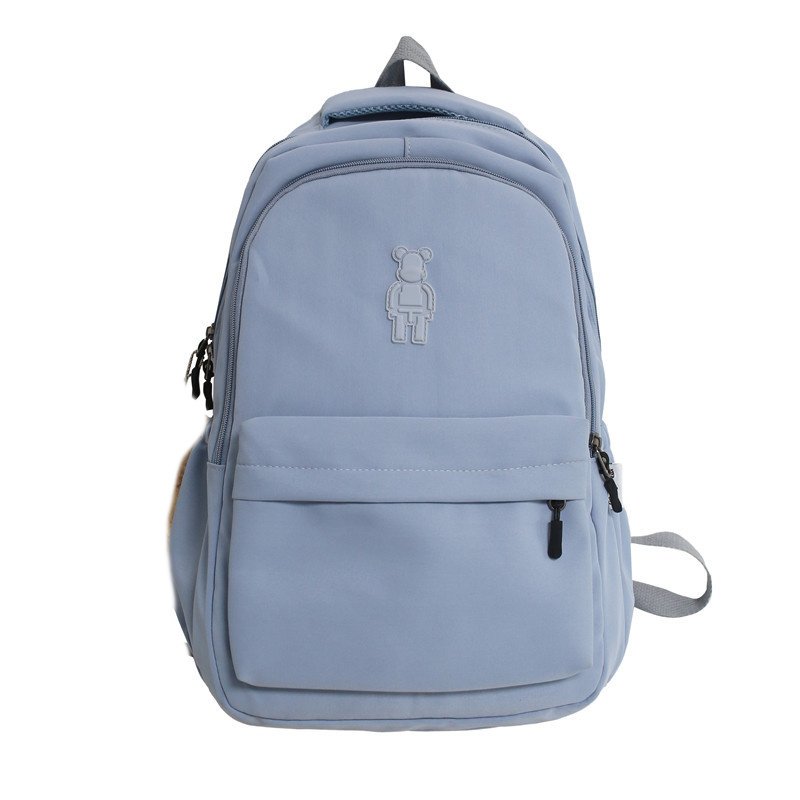 画像3: Unisex Bearbrick Design Backpack Bag ユニセックス 男女兼用  ベアブリックワンポイント軽量リュックサック バックパック (3)