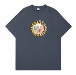 画像7: unisexCircle Spongebob Friends  Print Short Sleeve T-Shirt　サークルスポンジボブ＆フレンズプリントラウンドネック Tシャツ ユニセックス 男女兼用 (7)