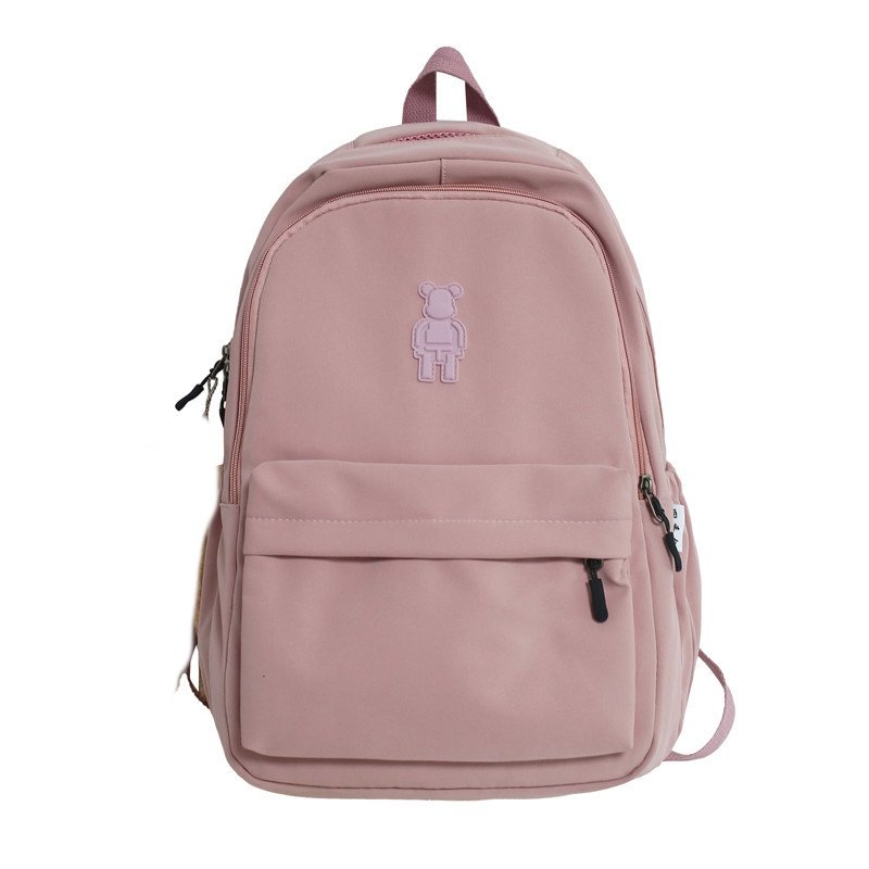 画像5: Unisex Bearbrick Design Backpack Bag ユニセックス 男女兼用  ベアブリックワンポイント軽量リュックサック バックパック (5)