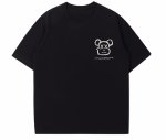 画像4: unisex kawsbear double-sided print  Short Sleeve T-Shirt　カウズベアダブルプリントラウンドネック Tシャツ ユニセックス 男女兼用 (4)