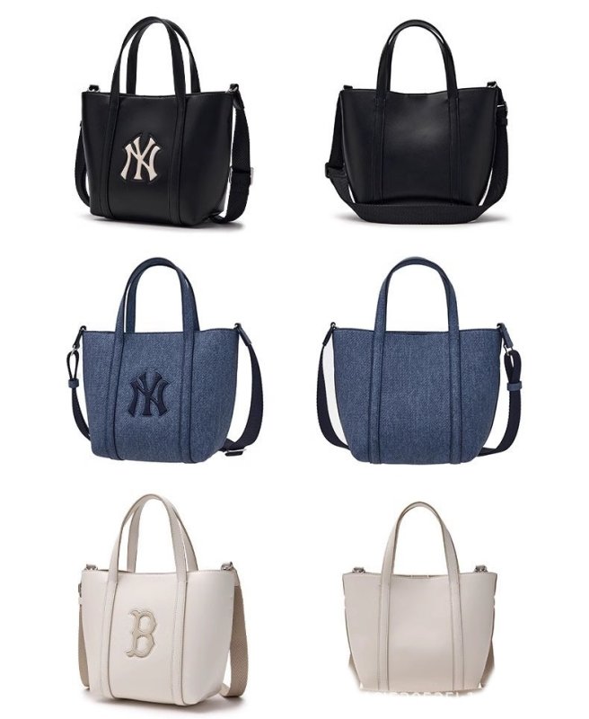 画像5: MLB NY New York Yankees Tote shoulder crossbody bag　　MLB NY　ニューヨークヤンキーストートショルダーアンダーアームバッグ (5)