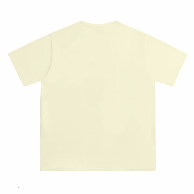 画像7: unisex PAWCEE American Retro Mickey Mouse Characters Short Sleeve T-Shirt  　アメリカンレトロミッキー文字レターロゴプリント半袖ラウンドネック Tシャツ ユニセックス 男女兼用 (7)