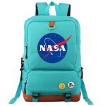 画像7: Unisex  NASA logo Backpack Bag 　ユニセックス 男女兼用ナサロゴプリント リュックサック バックパック (7)