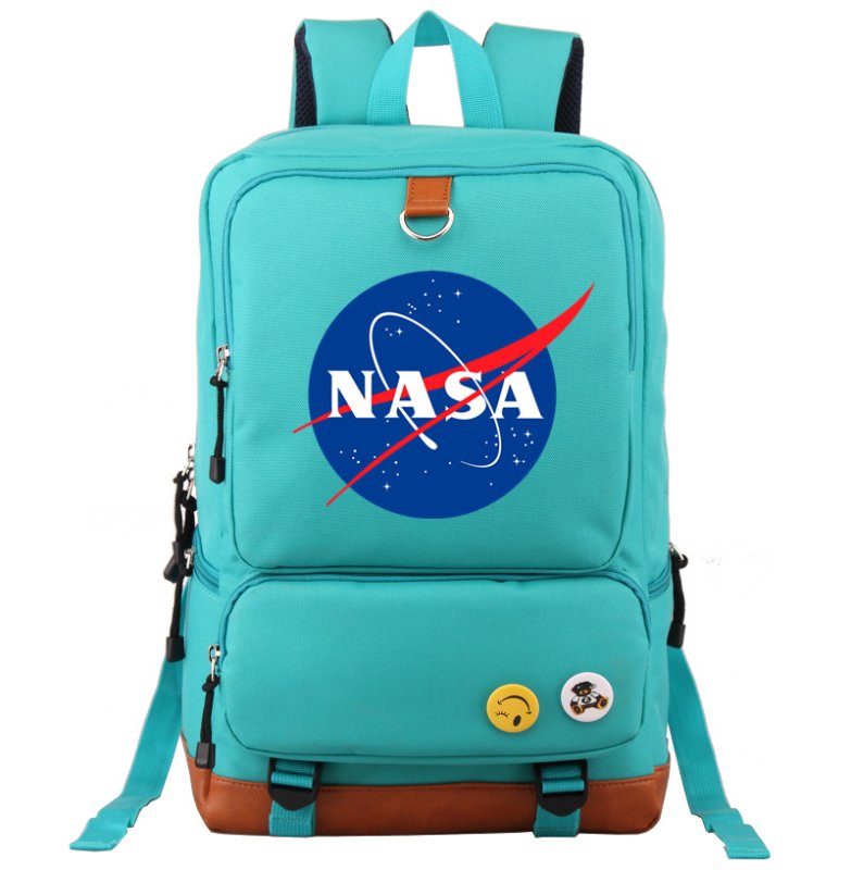 画像7: Unisex  NASA logo Backpack Bag 　ユニセックス 男女兼用ナサロゴプリント リュックサック バックパック (7)