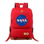 画像6: Unisex  NASA logo Backpack Bag 　ユニセックス 男女兼用ナサロゴプリント リュックサック バックパック (6)