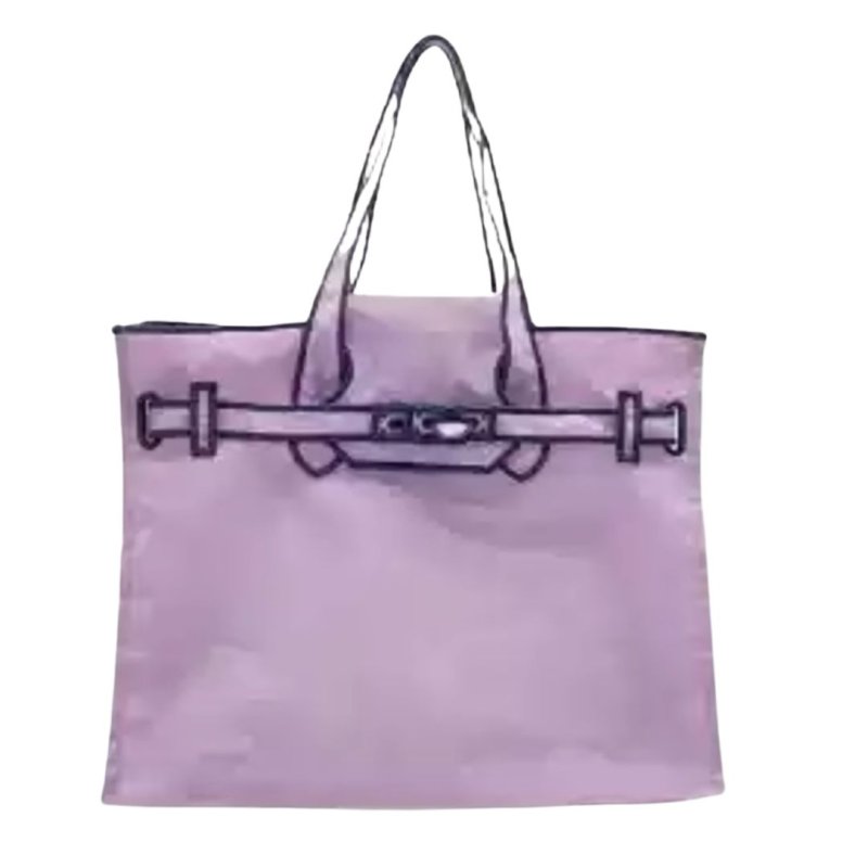 画像2: New Classic Classical Nylon Eco Bag BK tote bag Messenger bag ユニセックス ナイロン エコ キャンバストートバック (2)