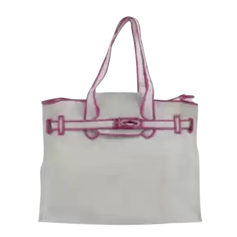画像1: New Classic Classical Nylon Eco Bag Birkin style tote bag Messenger bag ユニセックス ナイロン エコ キャンバストートバック (1)