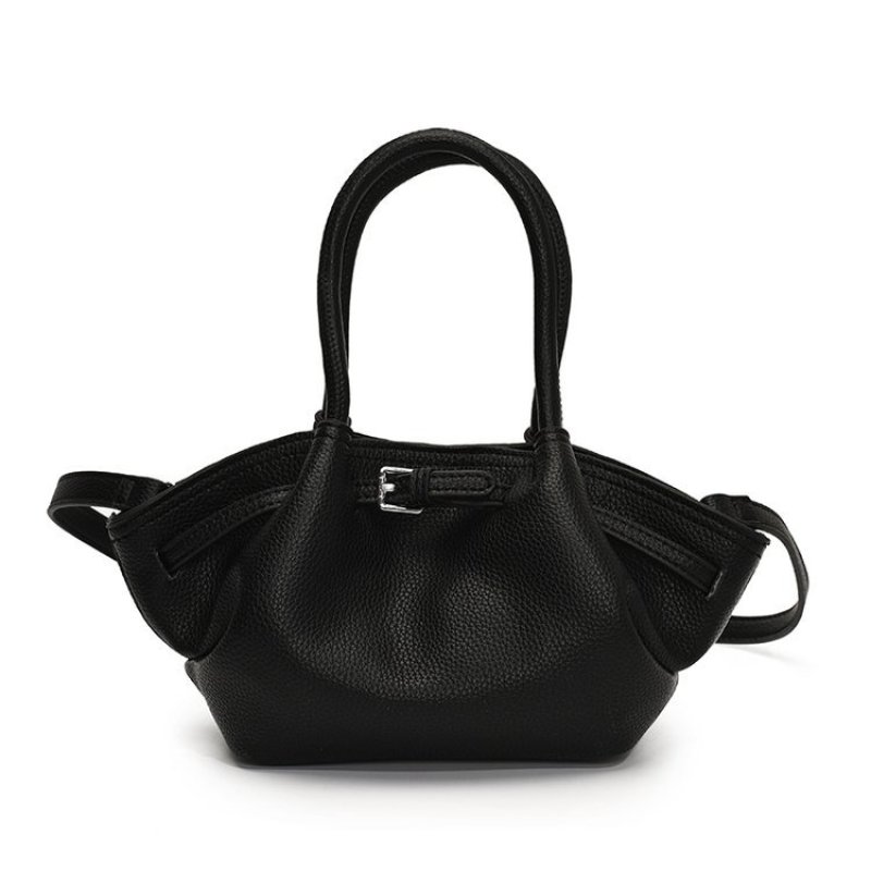 画像2: Fan-shaped leather belt underarm tote shoulder crossbody bag 扇型レザーベルトアンダーアームトートショルダークロスボディバッグ (2)