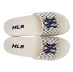 画像3: Unisex MLB NY monogram logo sandals slippers  ユニセックス 男女兼用 MLB NY エムエルビー ニューヨークヤンキース フリップ フロップサンダル シャワーサンダル ビーチサンダル　 (3)