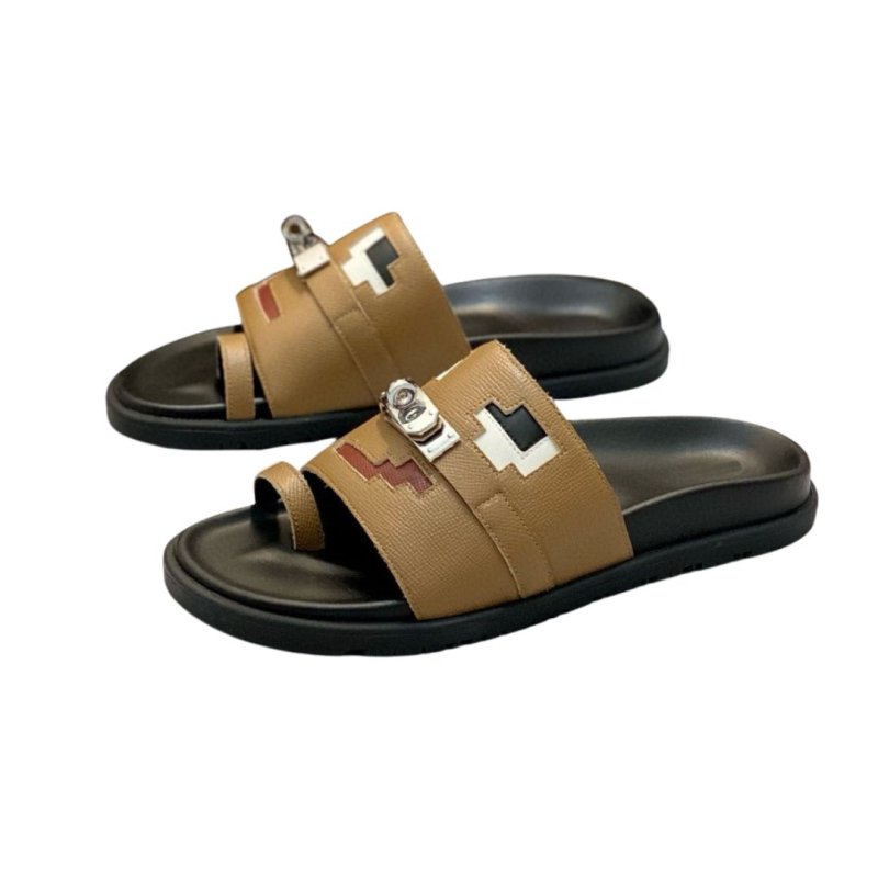 画像3: Unisex Leather Monster Ocean Picto doll sandal 本革 モンスター オーシャン ドール サンダル 男女兼用サイズ (3)