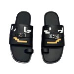 画像1: Unisex Leather Monster Ocean Picto doll sandal 本革 モンスター オーシャン ドール サンダル 男女兼用サイズ (1)