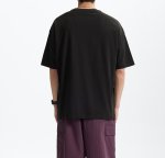 画像4: unisex Circle logo & plant smile Short Sleeve T-Shirt サークルロゴ＆プランツ植物スマイル 半袖ラウンドネック Tシャツ ユニセックス 男女兼用 (4)