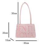 画像21: Gentlewoman embroidered underarm tote shoulder bag　gentl woman刺繍アンダーアームトートショルダーバッグ (21)