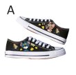 画像5: Unisex Tom and Jerry Painted Lace-up Canvas Sneakers　 ユニセックス 男女兼用  トム＆ジェリーペイントキャンバスレースアップスニーカー (5)