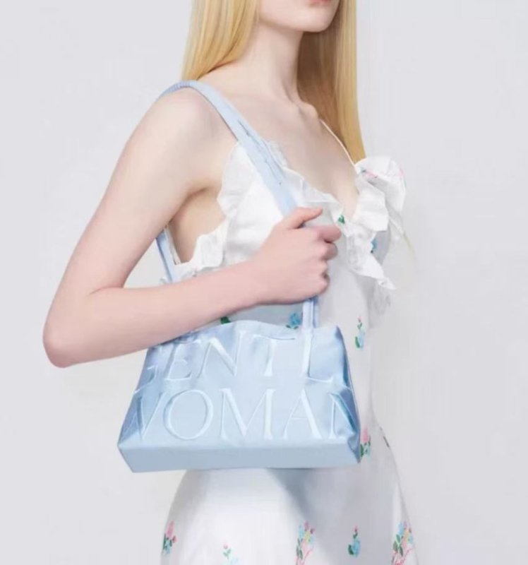 画像9: Gentlewoman embroidered underarm tote shoulder bag gentl woman刺繍アンダーアームトートショルダーバッグ (9)