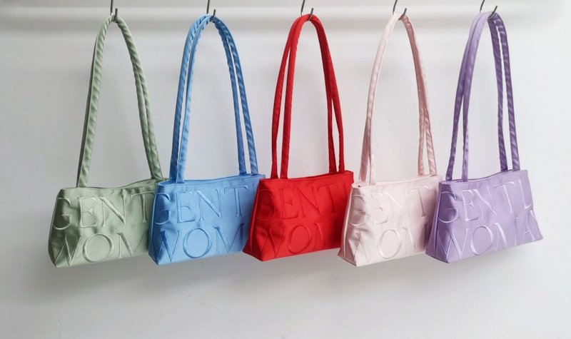 画像11: Gentlewoman embroidered underarm tote shoulder bag gentl woman刺繍アンダーアームトートショルダーバッグ (11)