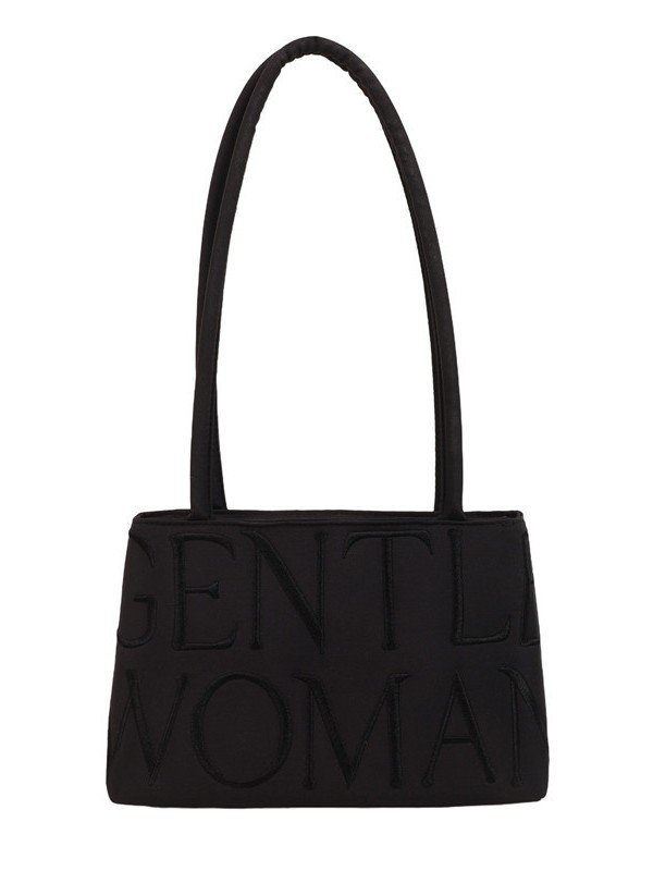 画像6: Gentlewoman embroidered underarm tote shoulder bag gentl woman刺繍アンダーアームトートショルダーバッグ (6)
