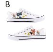 画像6: Unisex Tom and Jerry Painted Lace-up Canvas Sneakers　 ユニセックス 男女兼用  トム＆ジェリーペイントキャンバスレースアップスニーカー (6)