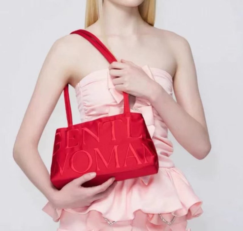 画像10: Gentlewoman embroidered underarm tote shoulder bag gentl woman刺繍アンダーアームトートショルダーバッグ (10)