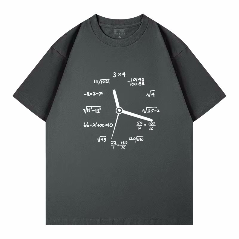 画像7: unisex Formula Watches print Short Sleeve T-Shirt  　フォーミュラウォッチ時計プリント半袖ラウンドネック Tシャツ ユニセックス 男女兼用 (7)