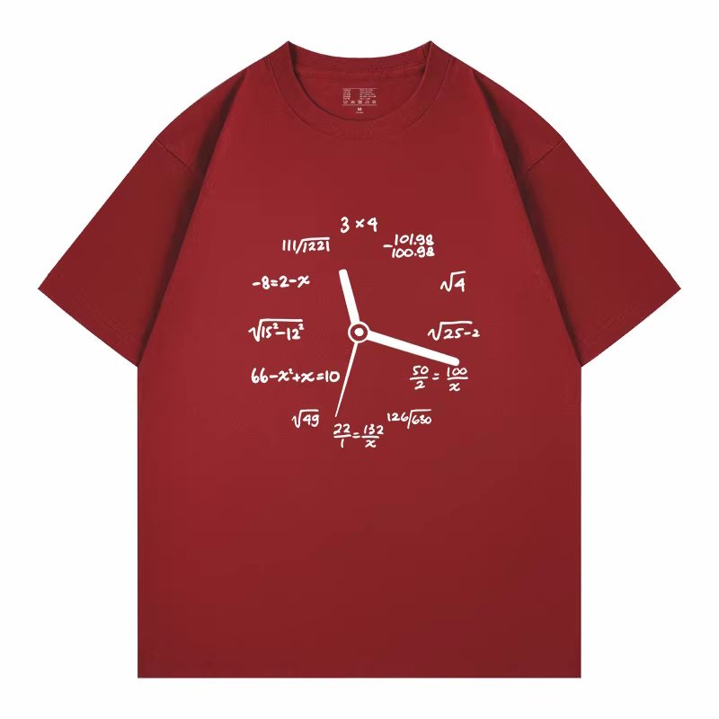 画像8: unisex Formula Watches print Short Sleeve T-Shirt  　フォーミュラウォッチ時計プリント半袖ラウンドネック Tシャツ ユニセックス 男女兼用 (8)