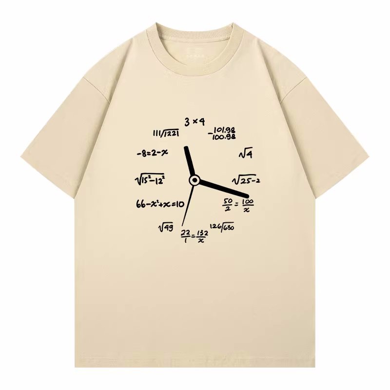 画像5: unisex Formula Watches print Short Sleeve T-Shirt  　フォーミュラウォッチ時計プリント半袖ラウンドネック Tシャツ ユニセックス 男女兼用 (5)