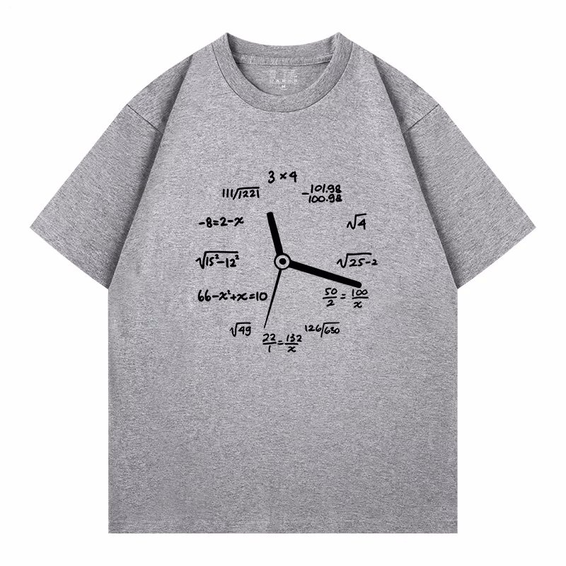 画像6: unisex Formula Watches print Short Sleeve T-Shirt  　フォーミュラウォッチ時計プリント半袖ラウンドネック Tシャツ ユニセックス 男女兼用 (6)