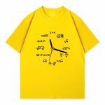 画像1: unisex Formula Watches print Short Sleeve T-Shirt  　フォーミュラウォッチ時計プリント半袖ラウンドネック Tシャツ ユニセックス 男女兼用 (1)