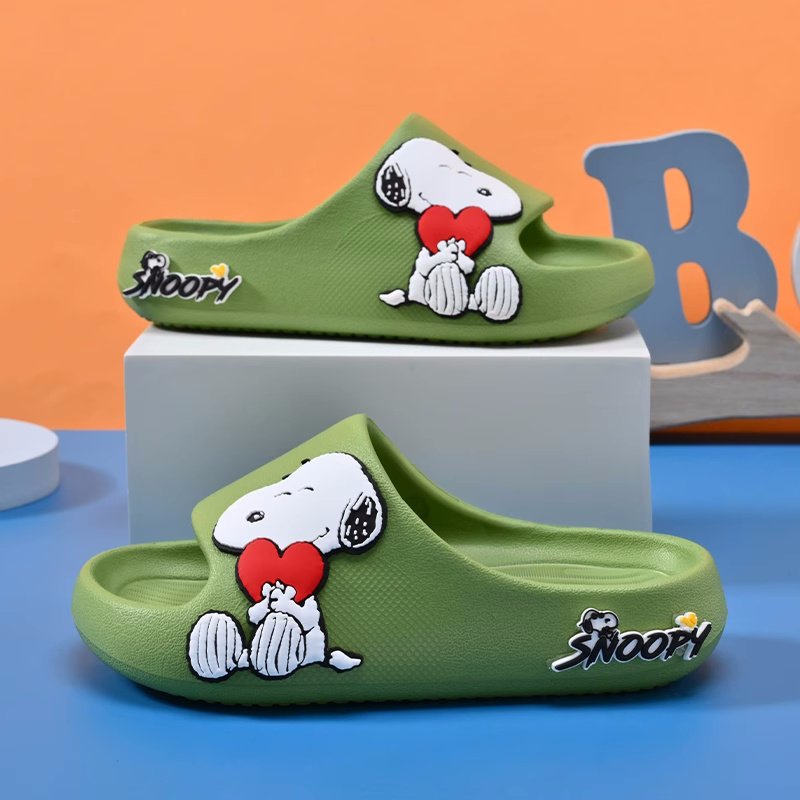 画像5: Unisex snoopy Non-Slip Soft Sole Sandal Slippers  Beach sandals  ユニセックス男女兼用スヌーピーノンスリップフリップフロップ サンダル シャワー ビーチ サンダル (5)