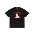 画像3: unisex Garfield x Bear Print Short Sleeve T-Shirt  　ガーフィールド×ベアプリント半袖ラウンドネック Tシャツ ユニセックス 男女兼用 (3)