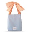 画像18: Spanish PAPIROGA girly large capacity extra large ribbon canvas Tote Shoulder Bag  ガーリーラージリボンキャンバス トートショルダーバッグ (18)