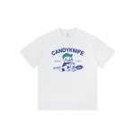 画像2: unisex Garfield x Bear Print Short Sleeve T-Shirt  　ガーフィールド×ベアプリント半袖ラウンドネック Tシャツ ユニセックス 男女兼用 (2)