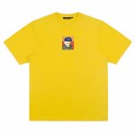画像1: unisex Impersonation Cat Gogh Print Short Sleeve T-Shirt  　なりすましキャットゴッホプリント半袖ラウンドネック Tシャツ ユニセックス 男女兼用 (1)