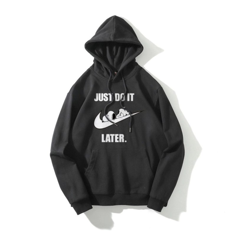 画像2: 24 JUST DO IT LATER x Snoopy sweat hoodie  ユニセックス男女兼用 NASA×JUST DO IT LATER× スヌーピー スウェットパーカー トレーナー  (2)