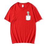 画像9: unisex Pocket Rick & Morty Points  Short Sleeve T-Shirt  　ポケットリック＆モーティポイントプリント半袖ラウンドネック Tシャツ ユニセックス 男女兼用 (9)