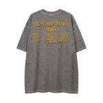 画像4: unisex Vintage style hip hop character print Short Sleeve T-Shirt  　ビンテージスタイルヒップホップキャラクタープリント半袖ラウンドネック Tシャツ ユニセックス 男女兼用 (4)