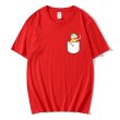 画像10: unisex Pocket Rick & Morty Points  Short Sleeve T-Shirt  　ポケットリック＆モーティポイントプリント半袖ラウンドネック Tシャツ ユニセックス 男女兼用 (10)