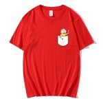 画像10: unisex Pocket Rick & Morty Points  Short Sleeve T-Shirt  　ポケットリック＆モーティポイントプリント半袖ラウンドネック Tシャツ ユニセックス 男女兼用 (10)