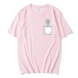 画像7: unisex Pocket Rick & Morty Points  Short Sleeve T-Shirt  　ポケットリック＆モーティポイントプリント半袖ラウンドネック Tシャツ ユニセックス 男女兼用 (7)