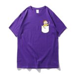 画像12: unisex Pocket Rick & Morty Points  Short Sleeve T-Shirt  　ポケットリック＆モーティポイントプリント半袖ラウンドネック Tシャツ ユニセックス 男女兼用 (12)