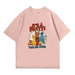 画像4: unisex sesame street IT'S A PARTY!Print Short Sleeve T-Shirt  　セサミストリート IT'S A PARTY!プリント半袖ラウンドネック Tシャツ ユニセックス 男女兼用 (4)