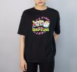 画像5: unisex The Simpsons Bart Simpson Mahjong Pie  Print Short Sleeve T-Shirt  　ザ・シンプソンズバートシンプソン麻雀パイプリント半袖ラウンドネック Tシャツ ユニセックス 男女兼用 (5)