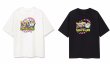 画像3: unisex The Simpsons Bart Simpson Mahjong Pie  Print Short Sleeve T-Shirt  　ザ・シンプソンズバートシンプソン麻雀パイプリント半袖ラウンドネック Tシャツ ユニセックス 男女兼用 (3)